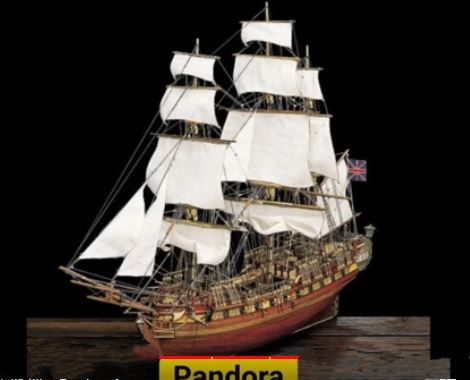 Modele - Okręt Pandora.JPG