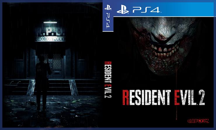  Covers PS4 - Resident Evil 2 Remake Steelbook Edition PS4 - Cover.png