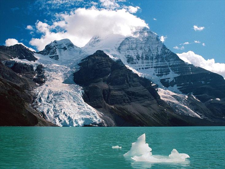 Gify Piękne Widoki - Canada,Mount Robson and Berg Lake, Canadian Rockies.jpg