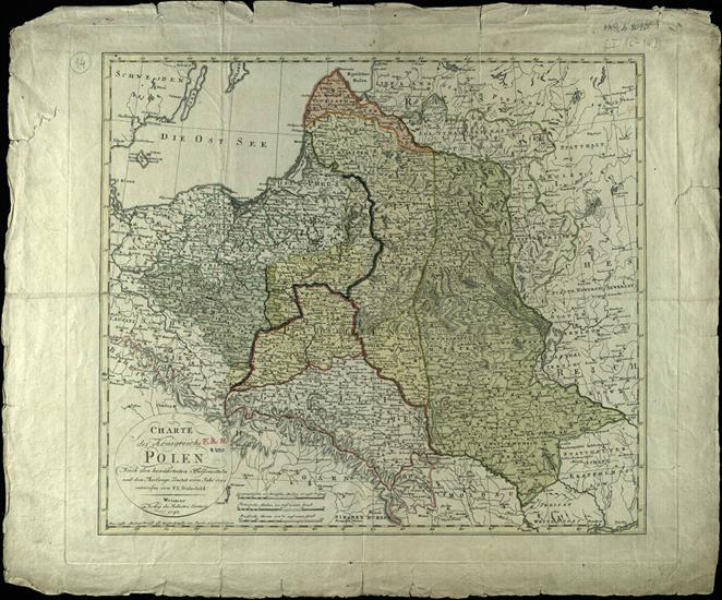 STARE mapy Polski - Charte des Konigreichs Polen   1793.jpg