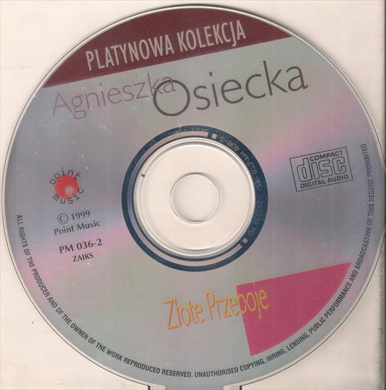Platynowa kolekcja - Złote przeboje CD - 1999 - płyta.jpg
