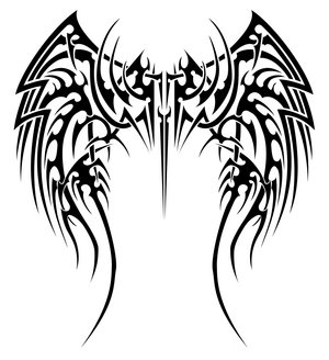Wzory tatuaży - tribal_tattoos_of_angel_wings.jpg