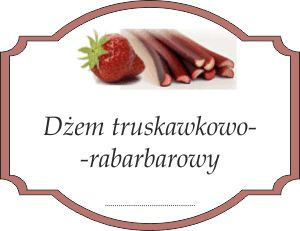 Dżemy - Dżem Truskawkowo - Rabarbarowy.jpg