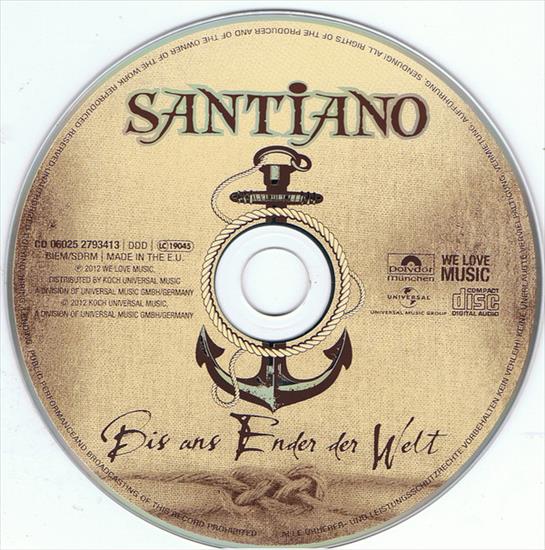 Santiano - Bis ans Ende der Welt 2012 - Santiano - Bis ans Ende der Welt 2012 - CD.jpg