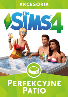              The Sims 4 Dzień w Spa  Kuchnia na Wypasie  Perfekcyjne Patio - The Sims 4 Perfekcyjne Patio OKŁADKA.jpg