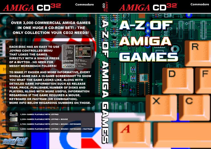 A-Z Of Amiga Games Disc Art 1-8 - A-Z Amiga Games DVD Case Cover.png