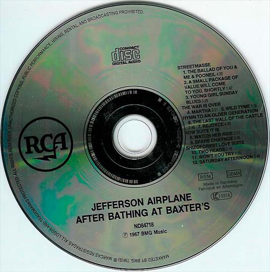 3- Jefferson Airplane - 1967 - After Bathing At Baxters - Jefferson Airplane - 1967 - After Bathing At Baxters - Cd.jpg