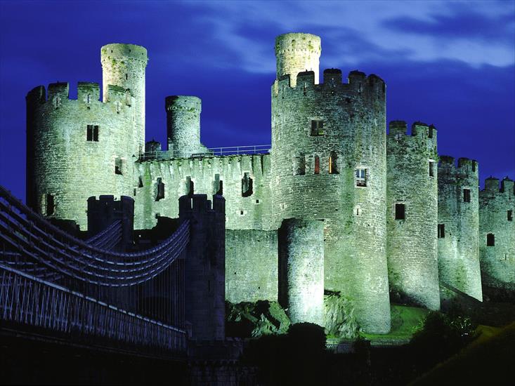 Zamki  świata - Conwy Castle, Gwynedd, Wales, United Kingdom.jpg