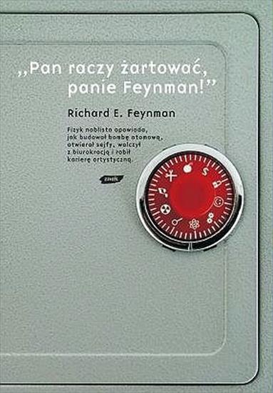 Pan raczy żartować, panie Feynman audiobook - okładka książki.jpg